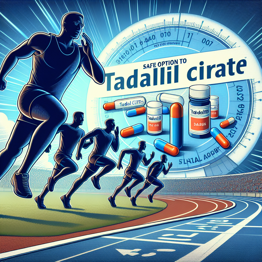 Tadalafil Citrate: un'opzione sicura per migliorare le performance atletiche