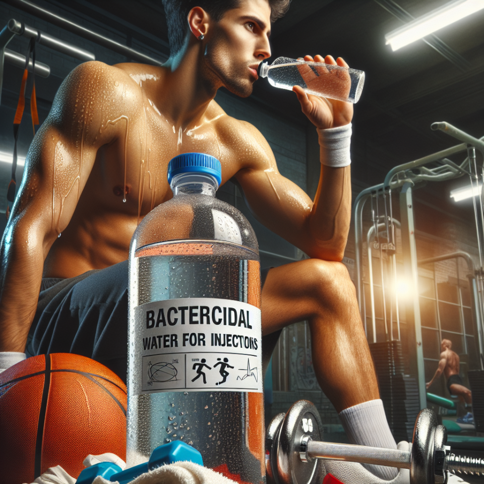 Acqua battericida per iniezioni: un alleato per la salute degli sportivi